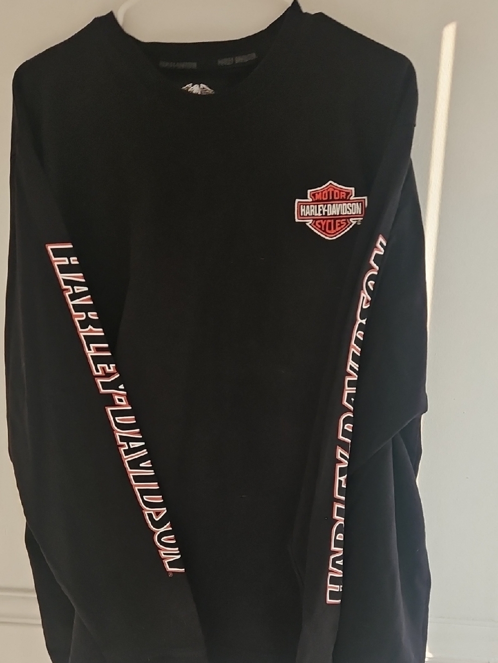 Men's Harley Davidson black sweatshirt